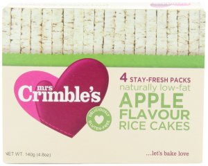 Click on image: Mrs Crimble's Apple Flavour Rice Cakes - $21.60 for 6 boxes